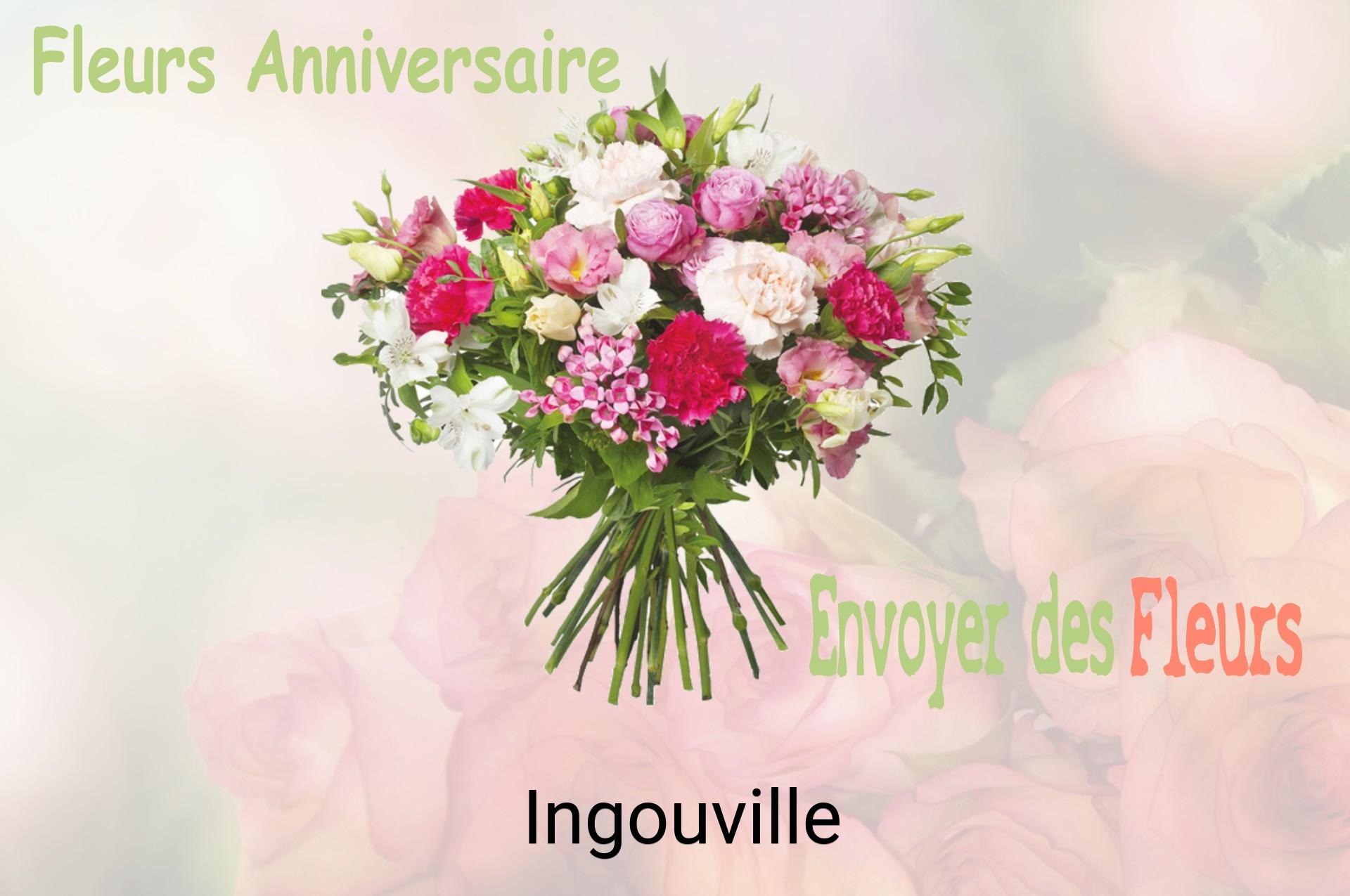 Bouquet de fleurs d’anniversaire livré à Ingouville